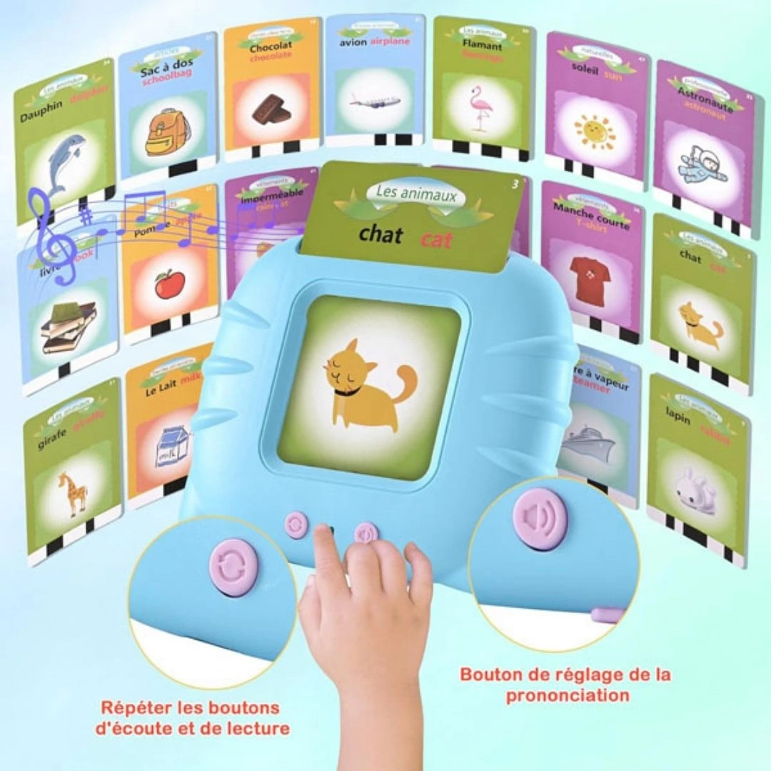 Jeu de Cartes Parle Petit – Lecteur de Carte Éducatives – Image 2
