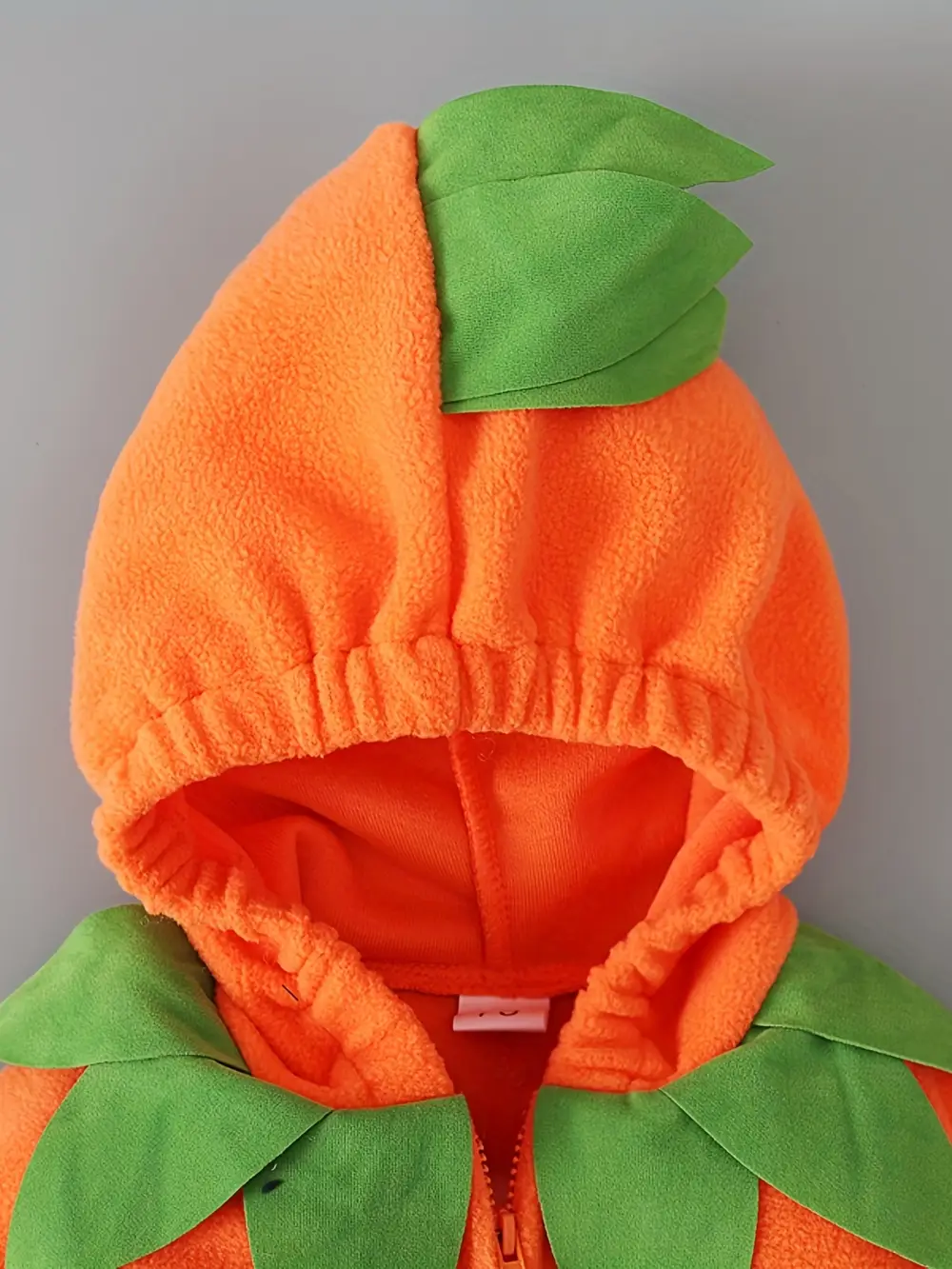 Ensemble bébé garçon Halloween 2 pièces – combinaison citrouille à capuche + pantalon rayé – Image 4
