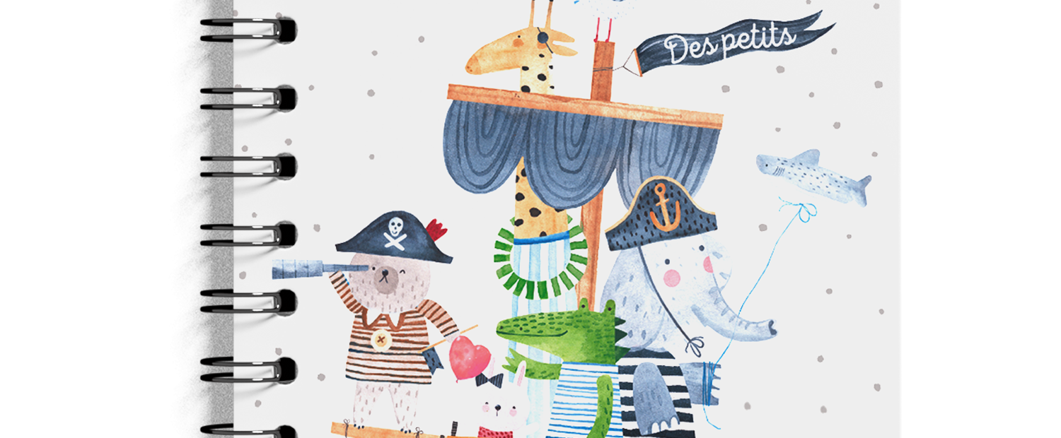 Carnet de Liaison Nounou Pirate 0-12 mois – Suivi Complet sur 1 An