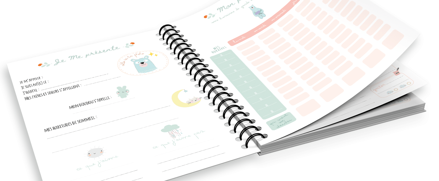 Carnet de Liaison Nounou Doodle Oscar – Suivi Complet sur 1 An – Image 4
