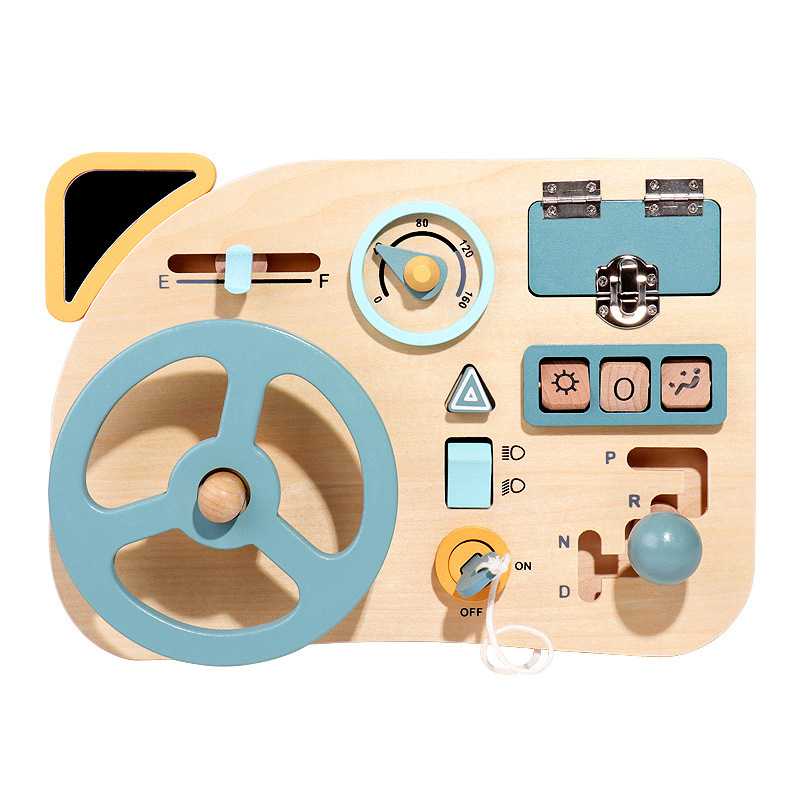 Volant Voiture Enfant – Tableau d’Activités Montessori 1-4 ans – Image 2