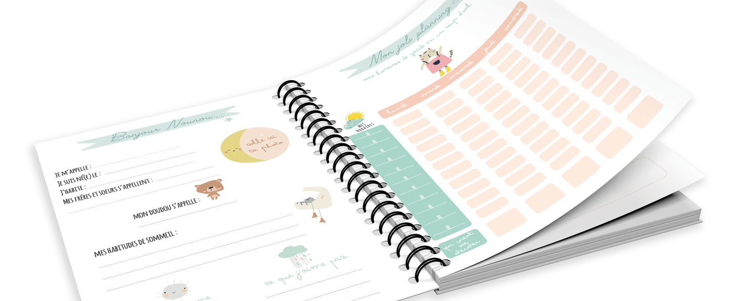 Carnet de Liaison Nounou Ploupi – Suivi Complet sur 1 An – Image 3