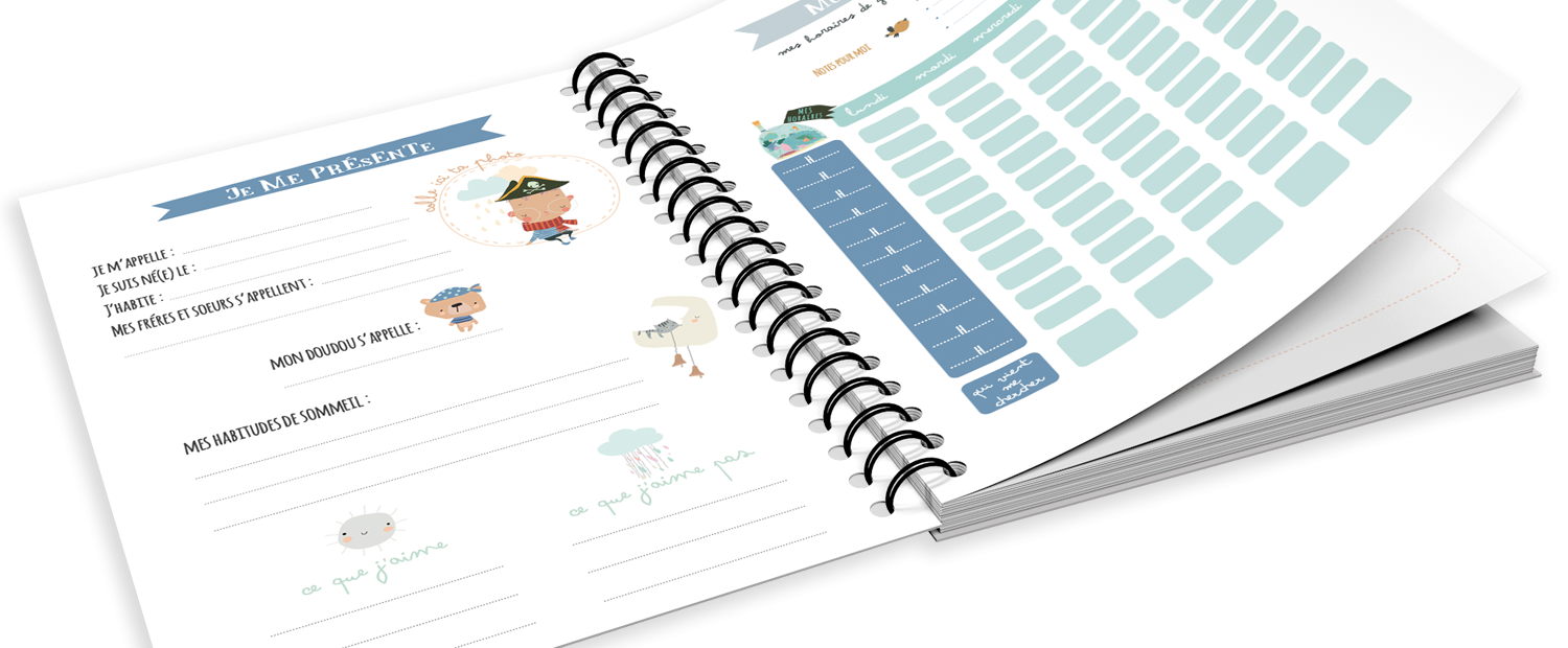 Carnet de Liaison Nounou Pirate 0-12 mois – Suivi Complet sur 1 An – Image 5