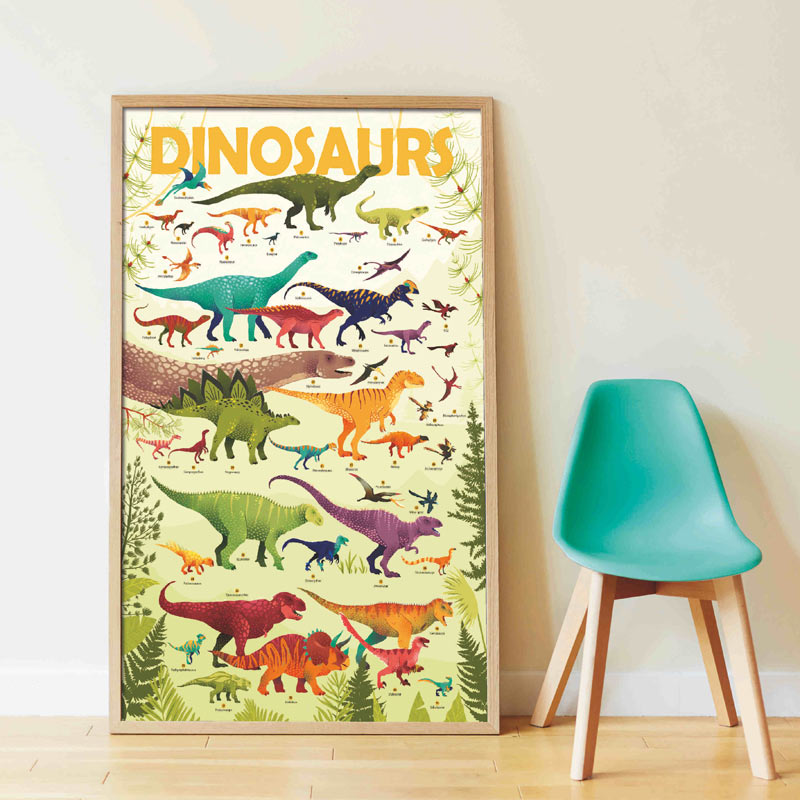Kit «Discovery Stickers» Dinosaures, Poppik – Image 8