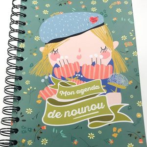 Agenda assistante maternelle fleurette – 4 enfants