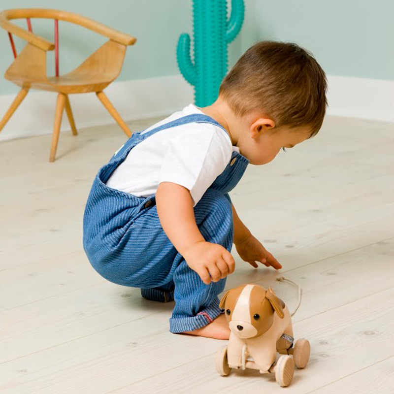 Chien à roulettes, animal à tirer Little Big Friends – Image 5