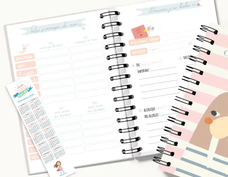 Cahier de Liaison Nounou Morse – Suivi Complet sur 1 An – Image 7