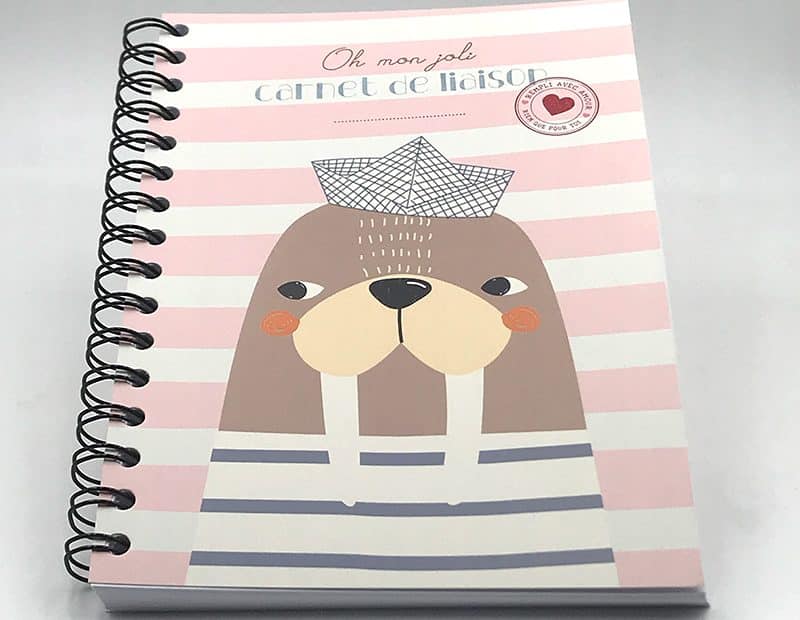 Cahier de Liaison Nounou Morse – Suivi Complet sur 1 An