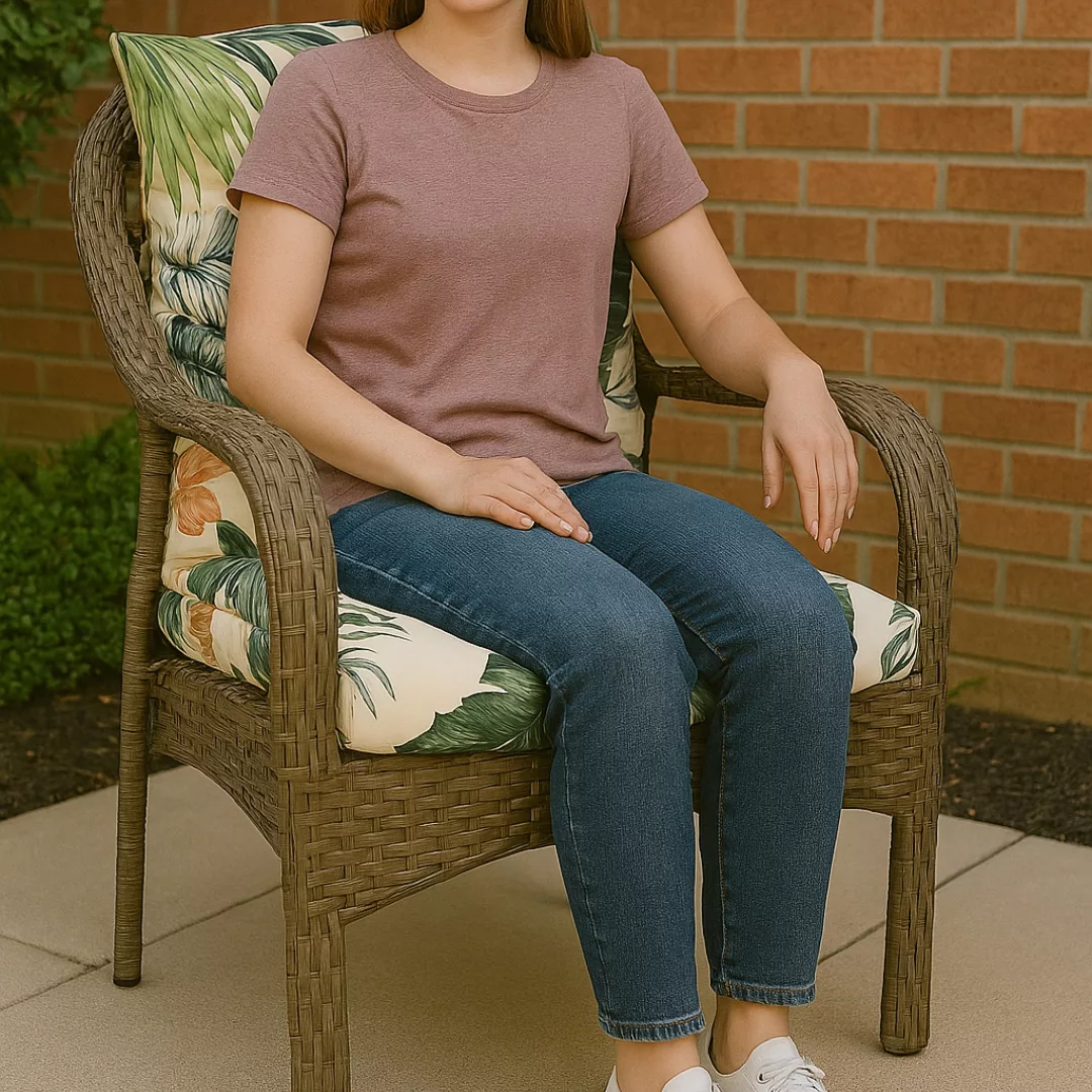 Coussin de chaise jardin imperméable – Image 2