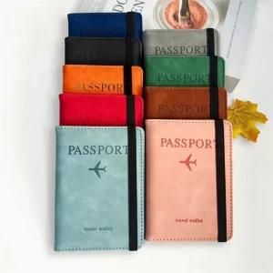 Pochette passeport et billets de train sécurisée – Tout garder à portée de main en voyage, sans stress ni perte