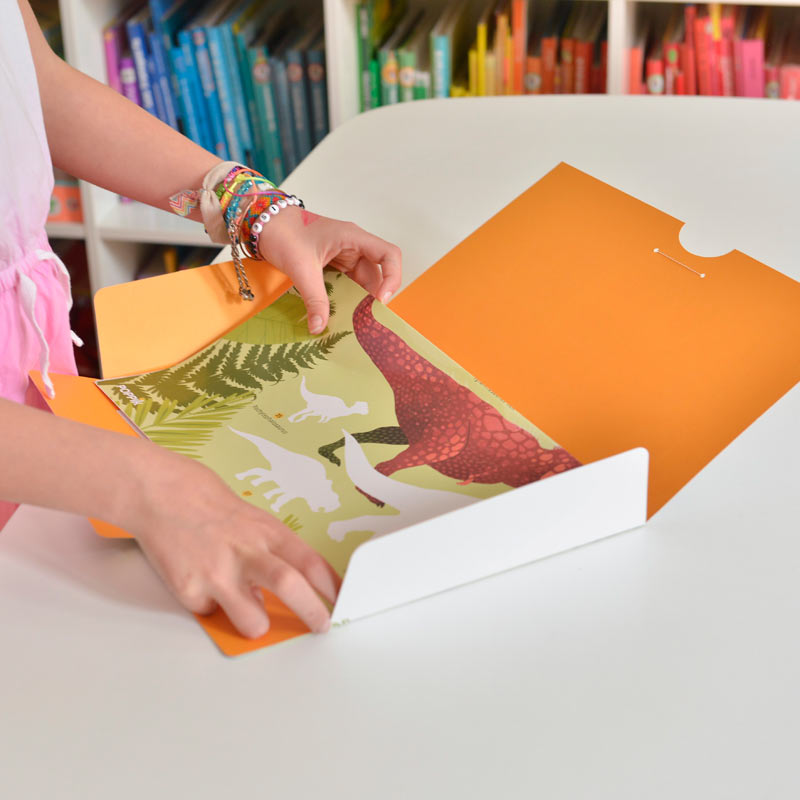 Kit «Discovery Stickers» Dinosaures, Poppik – Image 2