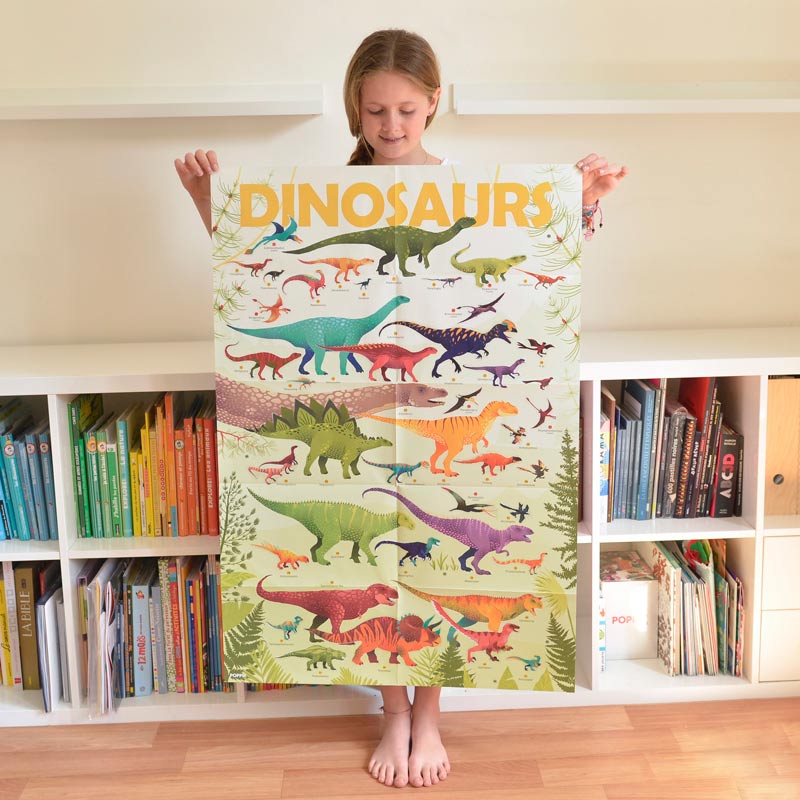 Kit «Discovery Stickers» Dinosaures, Poppik – Image 7