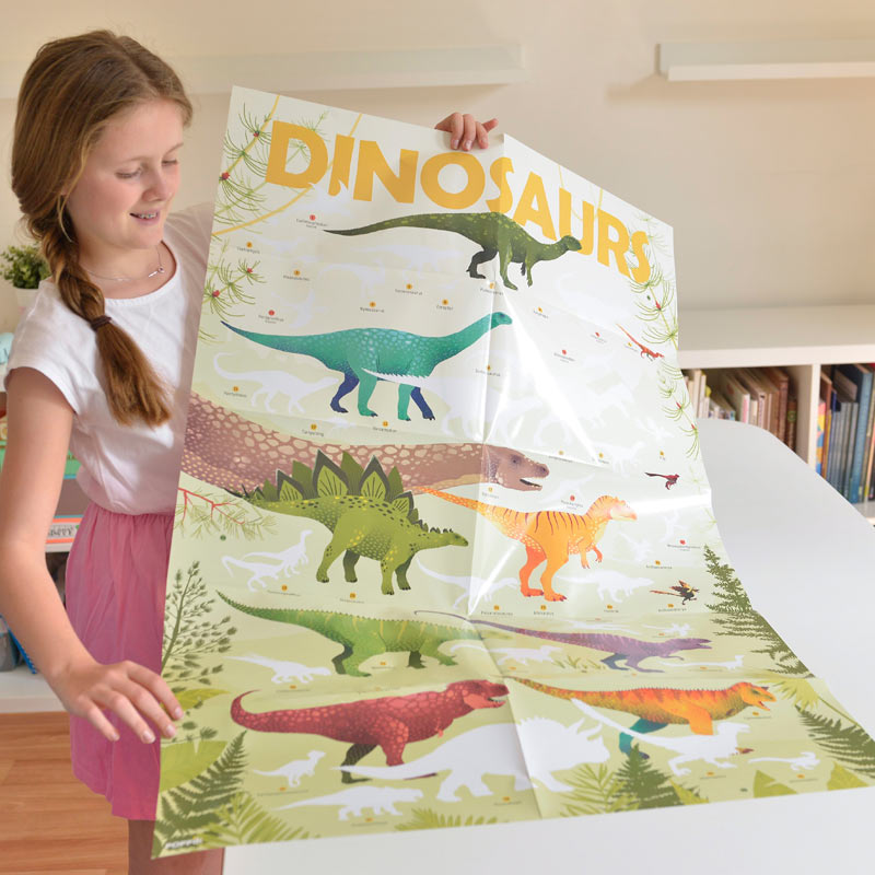 Kit «Discovery Stickers» Dinosaures, Poppik – Image 6