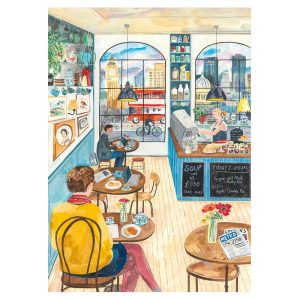 Puzzle 1000 pièces Café de Londres, Pieces & Peace