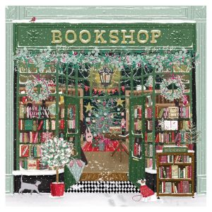 Puzzle 1000 pièces carré «La Librairie de Noël» Pieces & Peace