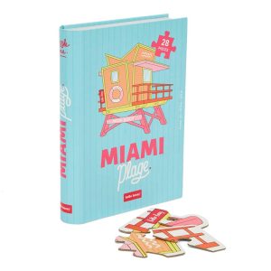 Puzzle 28 pièces Miami Plage, Hello Hossy