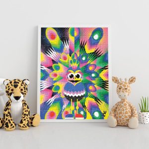Puzzle 80 pièces Pan! Piece & Love kids