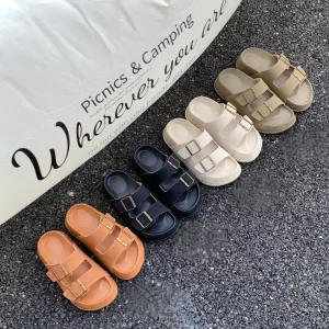 Sandales légères boucles ergonomiques femme – confort ultime pour l’été, marche sans douleur, maintien parfait